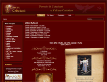 Tablet Screenshot of esserecristiani.com